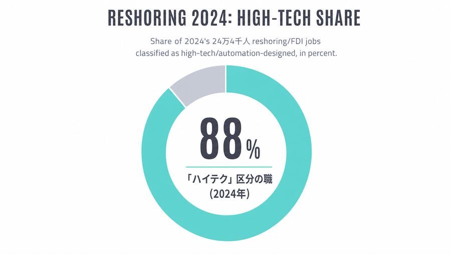 Reshoring 2024: High-Tech Share