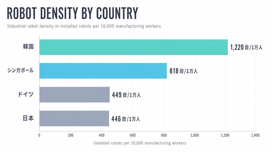 Robot Density by Country
