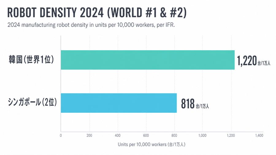 Robot Density 2024 (World #1 & #2)