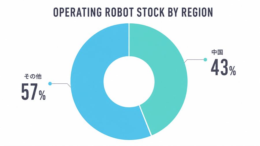 Operating Robot Stock by Region