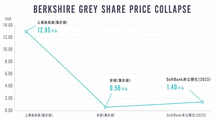 Berkshire Grey Share Price Collapse