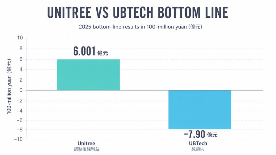 Unitree vs UBTech Bottom Line