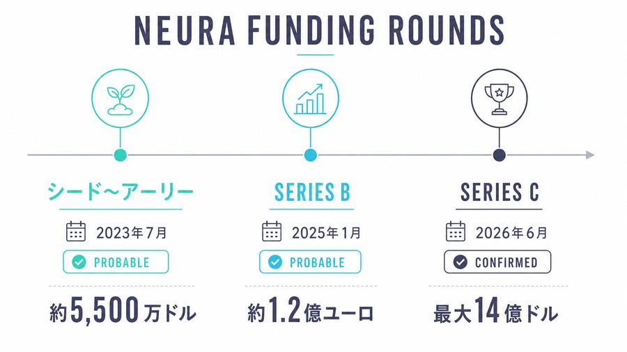 NEURA funding rounds