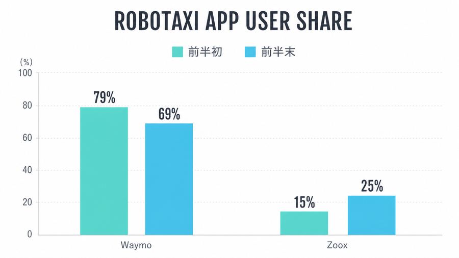 Robotaxi App User Share