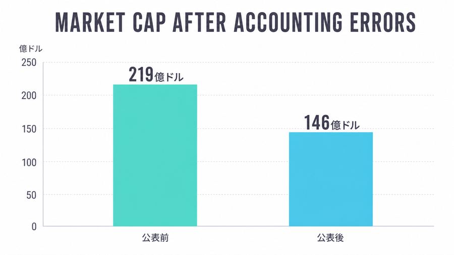 Market Cap After Accounting Errors
