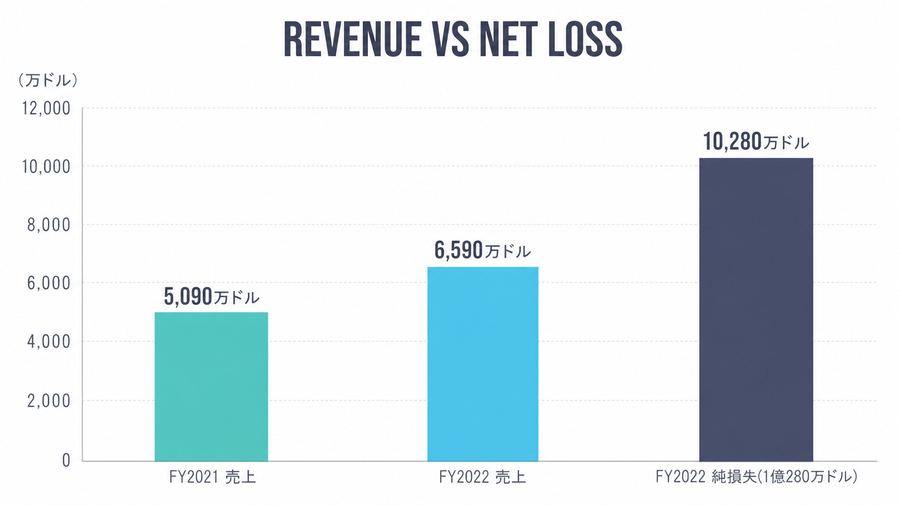 Revenue vs Net Loss