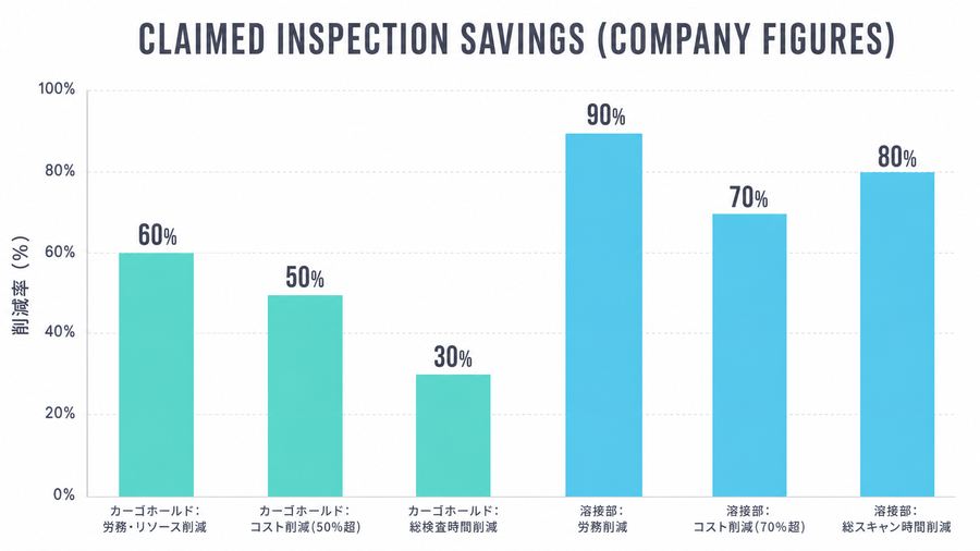 Claimed Inspection Savings (Company Figures)